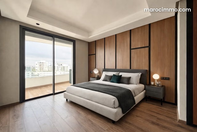 Superbe appartement à louer à Casablanca Finance City. 4 pièces. Meublé — 2