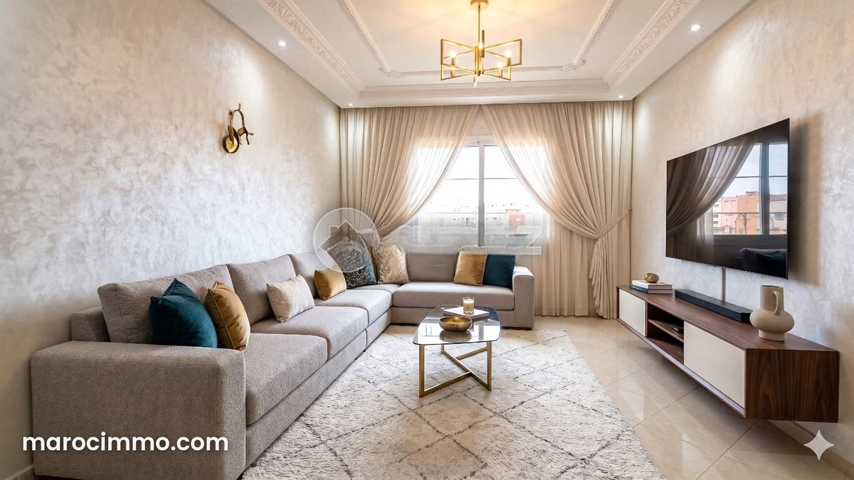 Appartement à vendre 84 m², 2 chambres Palmier Casablanca