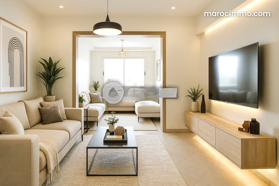 Appartement à vendre 96 m², 2 chambres Bd Abdelmoumen Casablanca