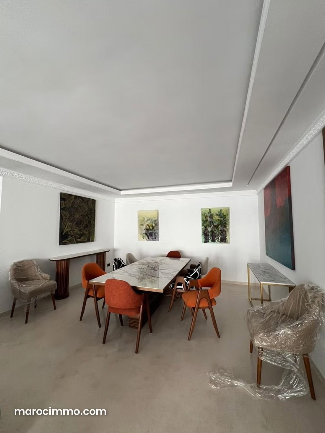 Furnished 160 m² Apartment with Terrace and Views, Upper Agdal, Rabat — Rabat