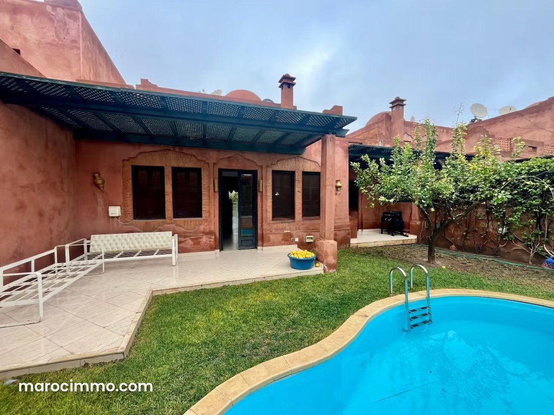 Furnished Villa with Swimming Pool, Ouarzazate Road, Marrakech — Marrakesh