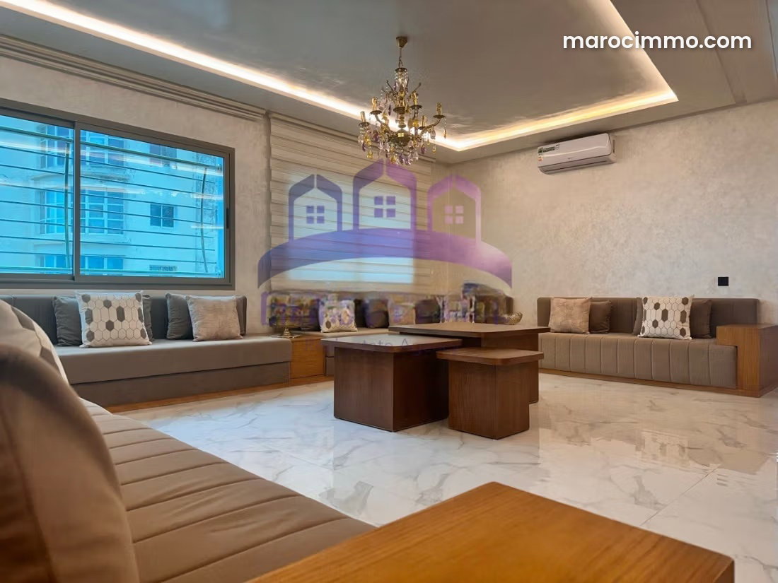 Furnished Sea-View Apartment in De La Plage, Tangier — Tangier