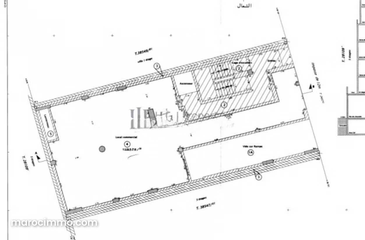Local commercial à louer à Racine, cœur de Casablanca — Casablanca