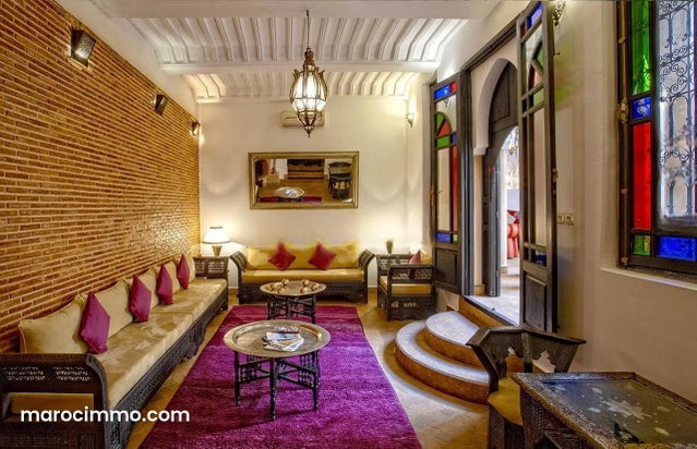 Joli riad 6 ch à vendre la Kasbah — 2
