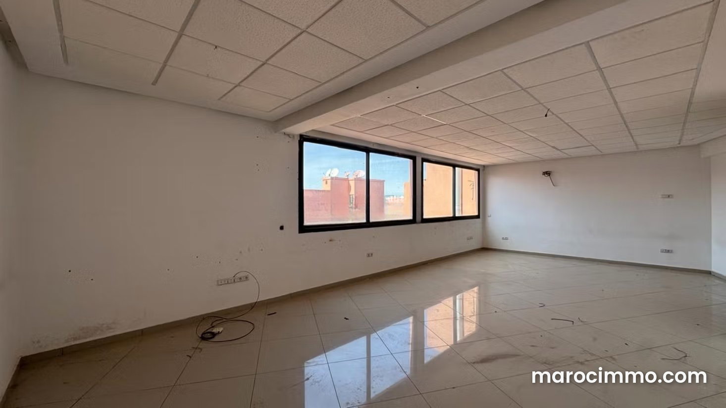 48 m² Office on a High Floor in Gueliz, Marrakech, with Elevator — Marrakesh