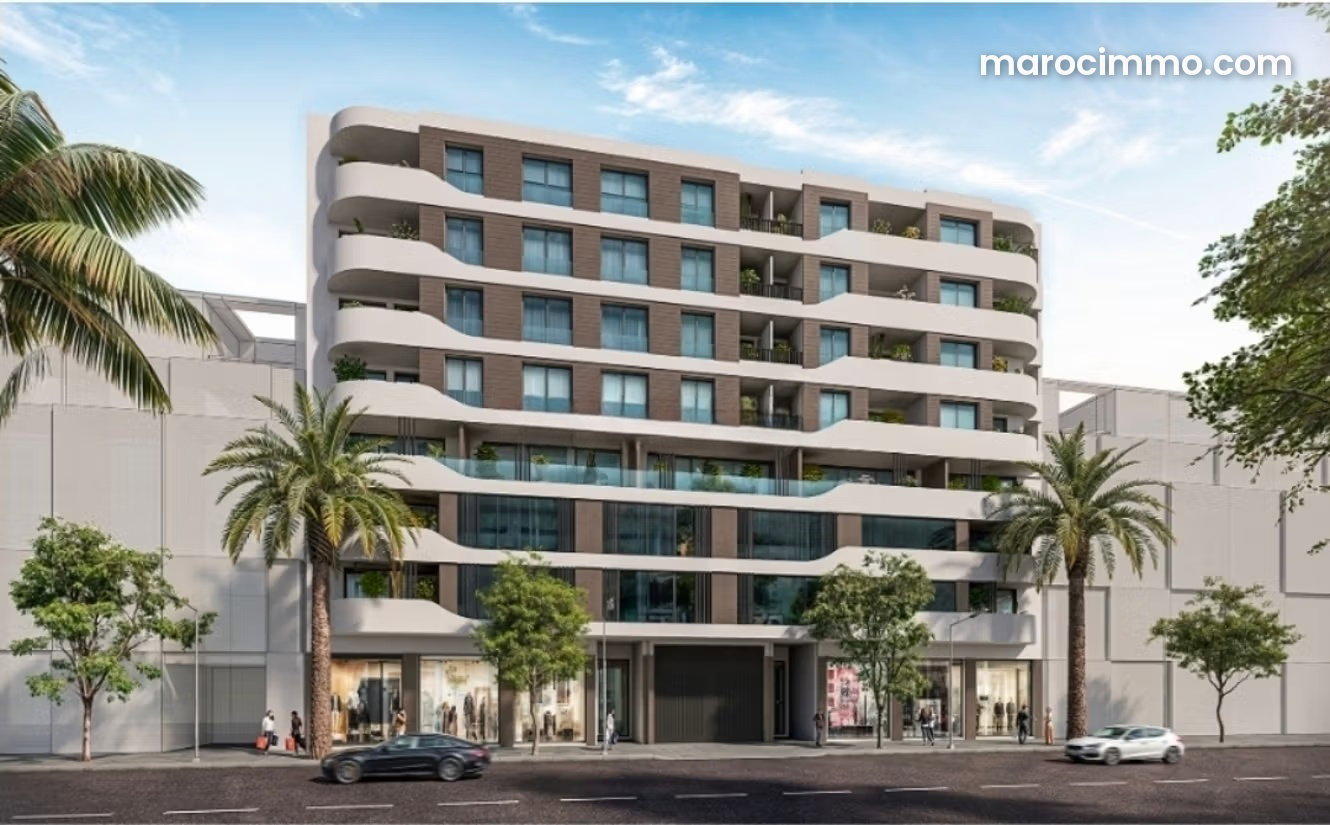 Appartement 39 m² avec garage, Maarif, Casablanca à vendre — Casablanca