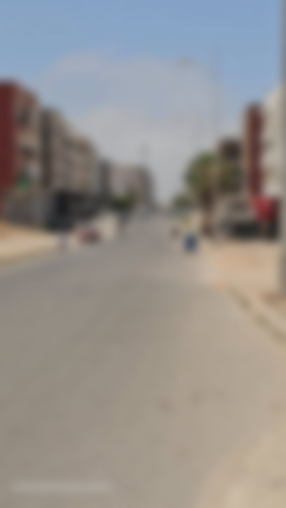 قطعة أرض بواجهتين في حي محمدي بأكادير