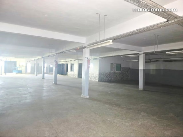 Industrial Space for Rent in Médiouna - 1200m² — 3