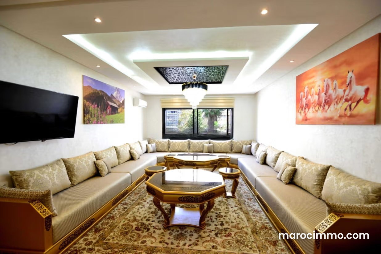 3-Bedroom Apartment with Terrace, Les Orangers, Rabat — Rabat