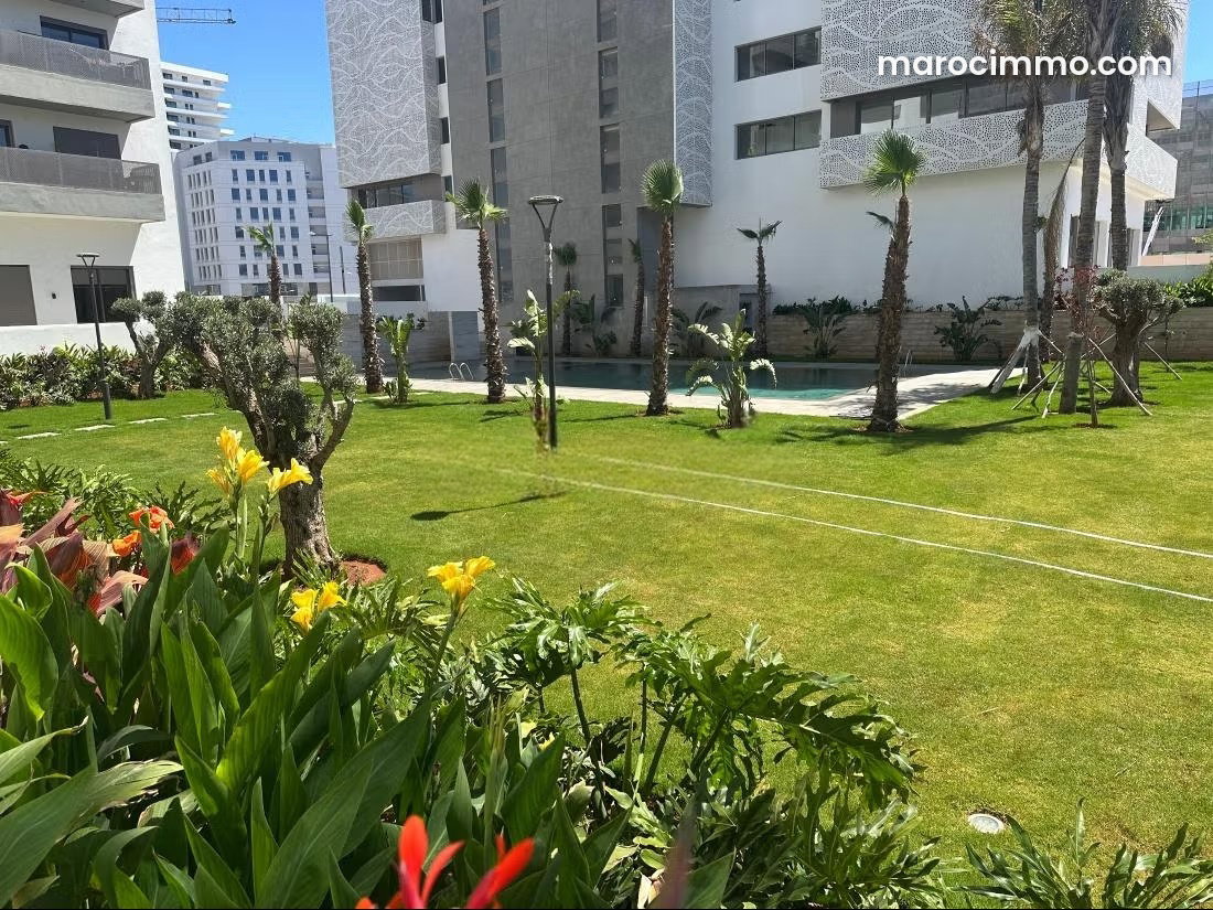 78 m² Apartment with Terrace, Casablanca Finance City — Casablanca