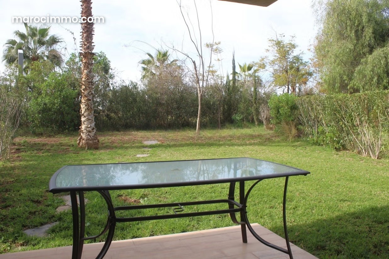 Appartement meublé avec jardin et piscine, Agdal, Marrakech — Marrakech