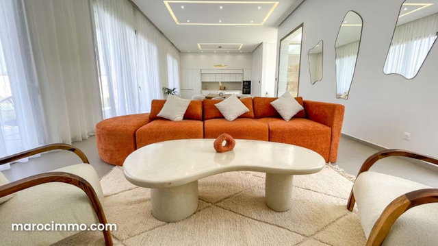 Villa moderne neuve avec vue Atlas, Marrakech — 4