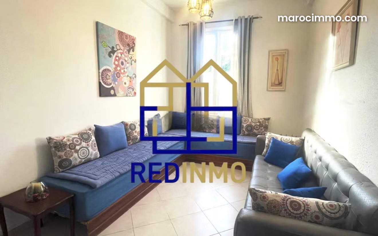 Furnished 4-Room Apartment with Terrace in Tangier’s Administrative District — Tangier