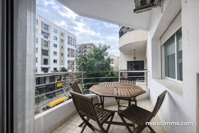 Location sublime appartement meublé 200m2 avec terrasse à Racine, Casablanca — 5