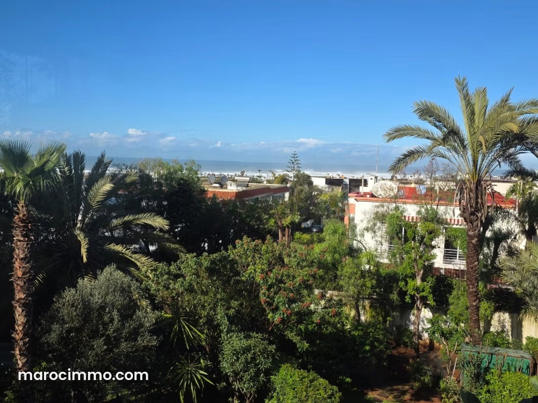 Appartement vue mer à Aïn Diab Casablanca à louer — Casablanca