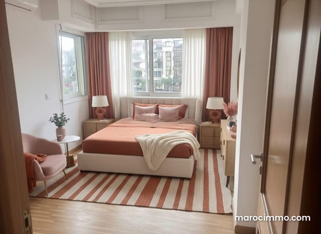3-Bedroom Apartment for Long-Term Rent in Racine Casablanca — 4