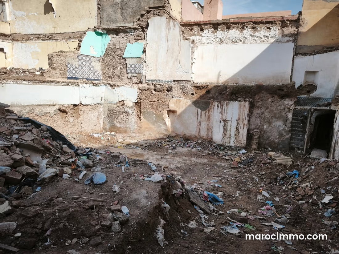 137 m² Building Plot in the Heart of Marrakech Medina — Marrakesh