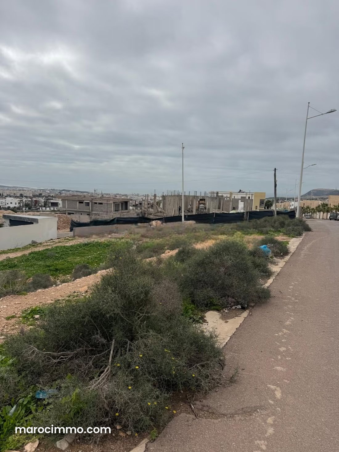 Terrain 930 m² avec villa à Hay Mohammadi Agadir — Agadir