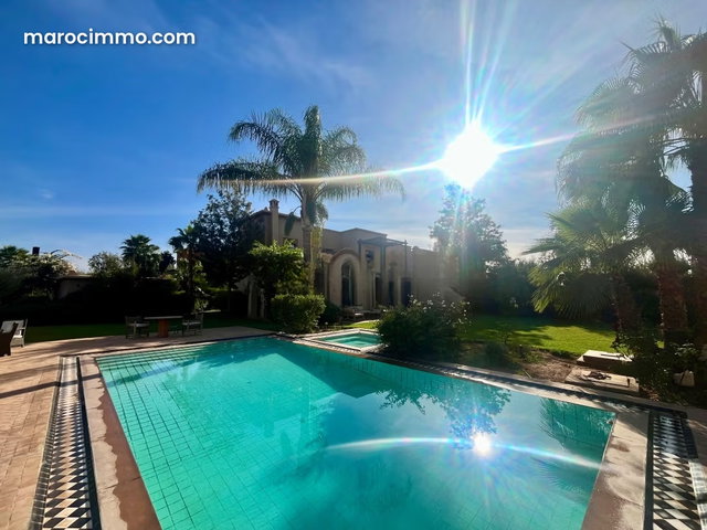 Villa Arabo andalouse sur golf, Marrakech — 2