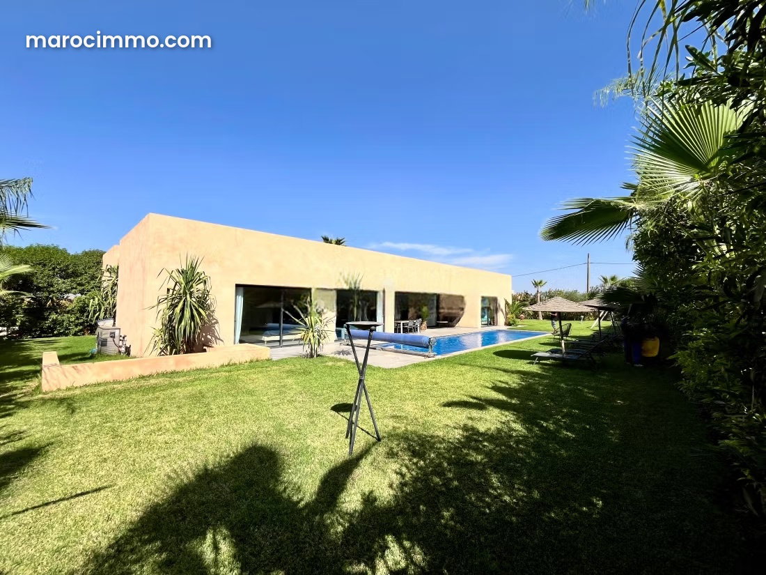 Villa meublée 300 m², piscine et vue Atlas, Route d'Ourika — Marrakech