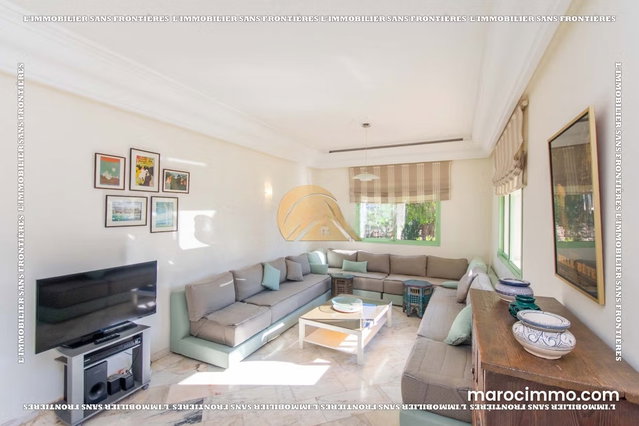 Apartment for rent in Palmeraie, Marrakech — Private garden – Shared pool – 111 m² — 5