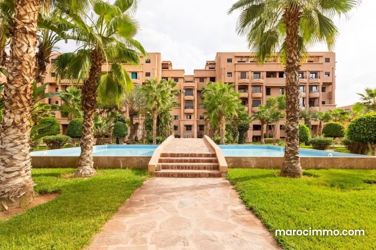 3-Bedroom Apartment with Swimming Pool, Hivernage, Marrakech — Marrakesh