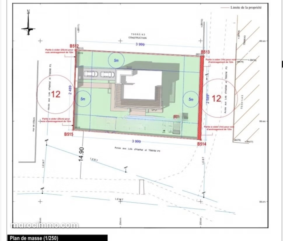 1,015 m² Plot with Atlas Mountain Views on the Tahanaoute Road, Marrakech — Marrakesh