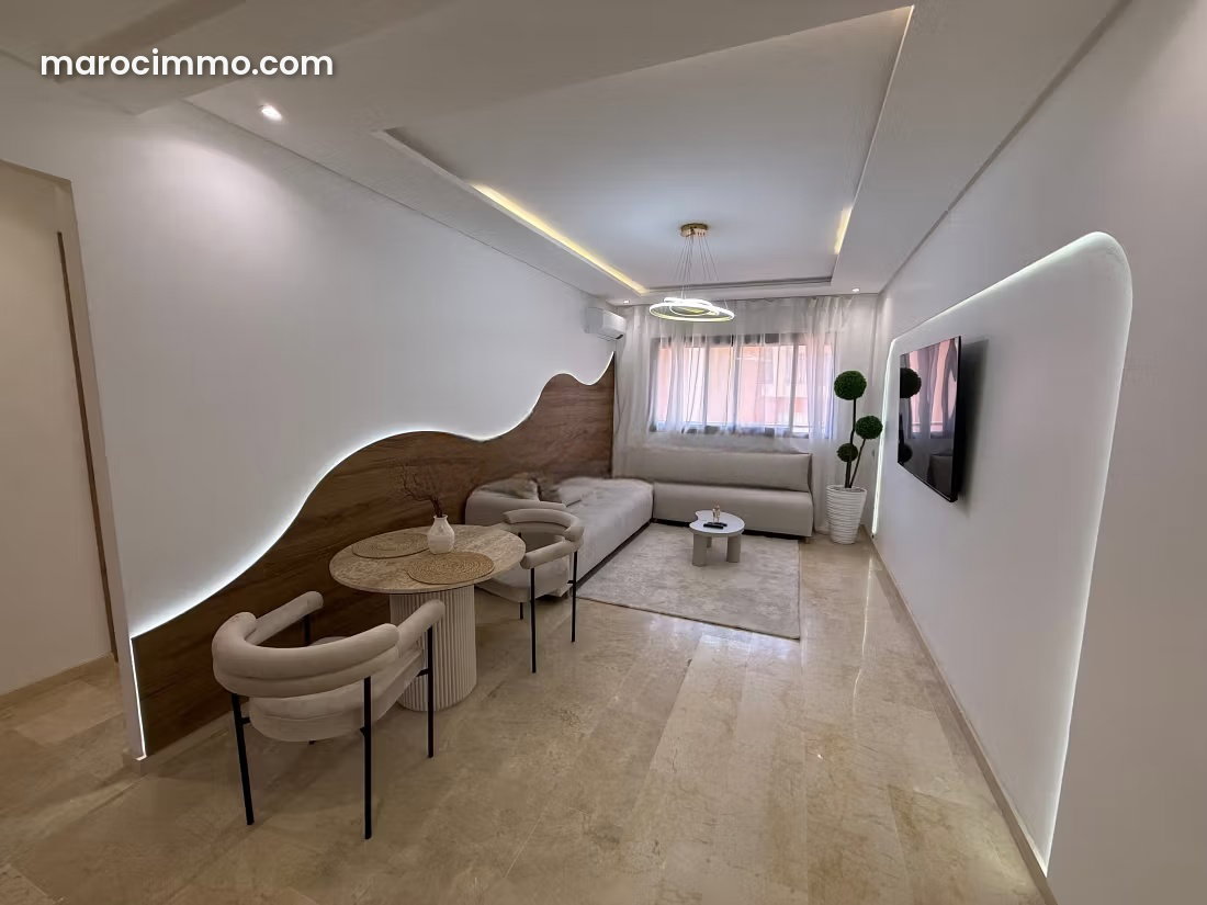 Appartement 79 m² meublé, Victor Hugo, Marrakech, haut standing — Marrakech
