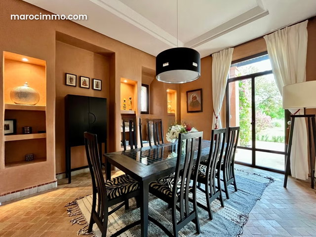 Belle villa Arabo andalouse à vendre Marrakech — 5