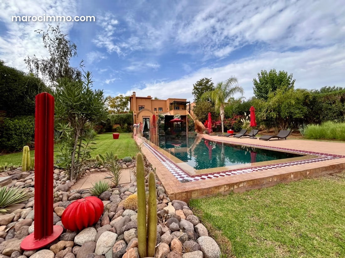 170 m² Villa with Swimming Pool and Mountain Views, Amezmiz Road, Marrakech — Marrakesh