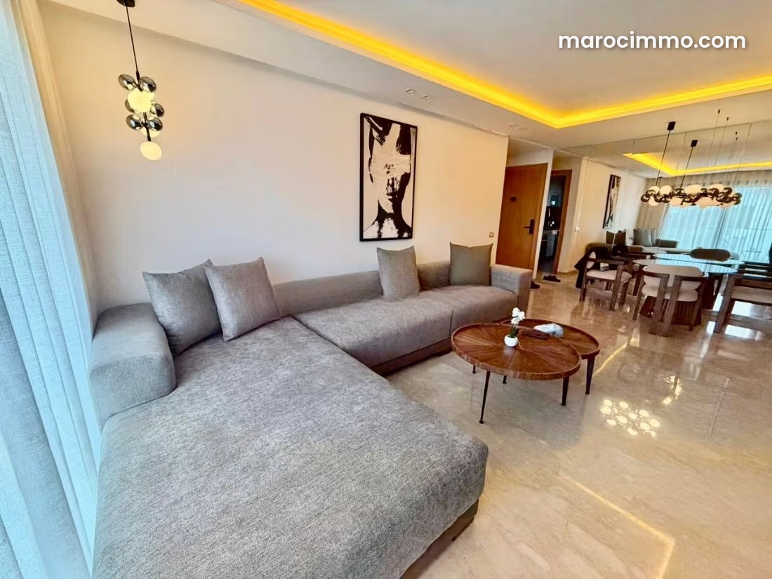 Appartement meublé avec terrasse à louer à Agdal Rabat — Rabat