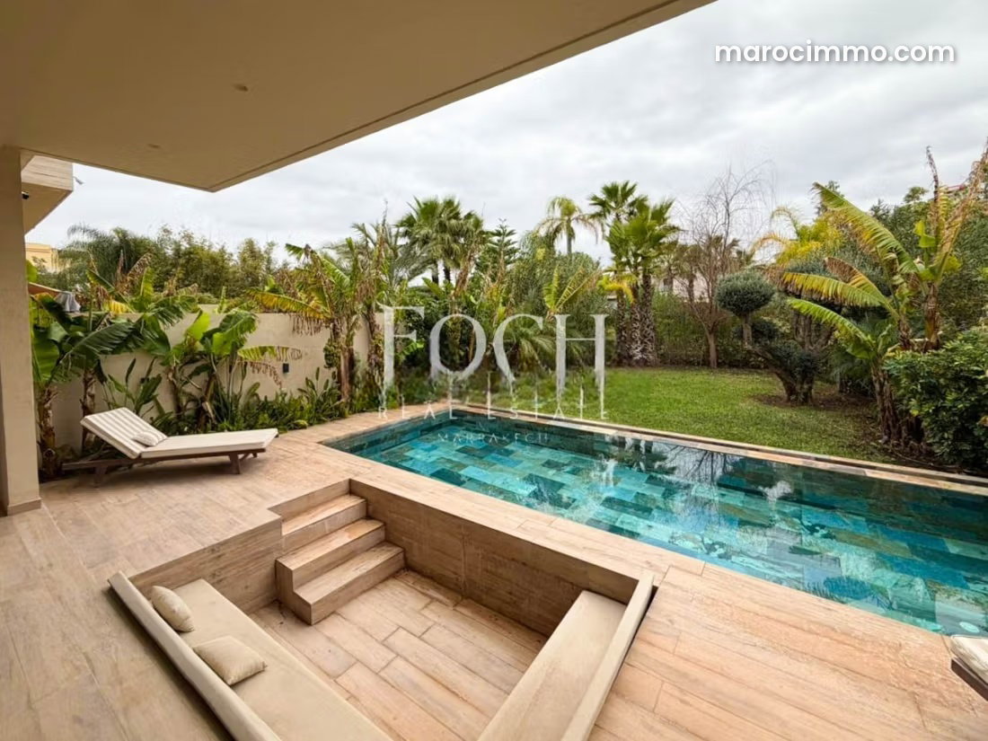 Furnished 5-Bedroom Villa with Pool, Agdal, Marrakech — Marrakesh