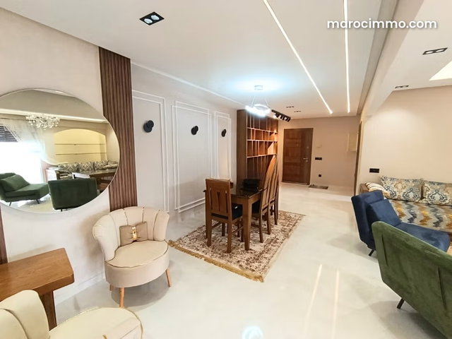 Appartement meublé rénové Résidence fermée avec piscine – maarif romandie — 3