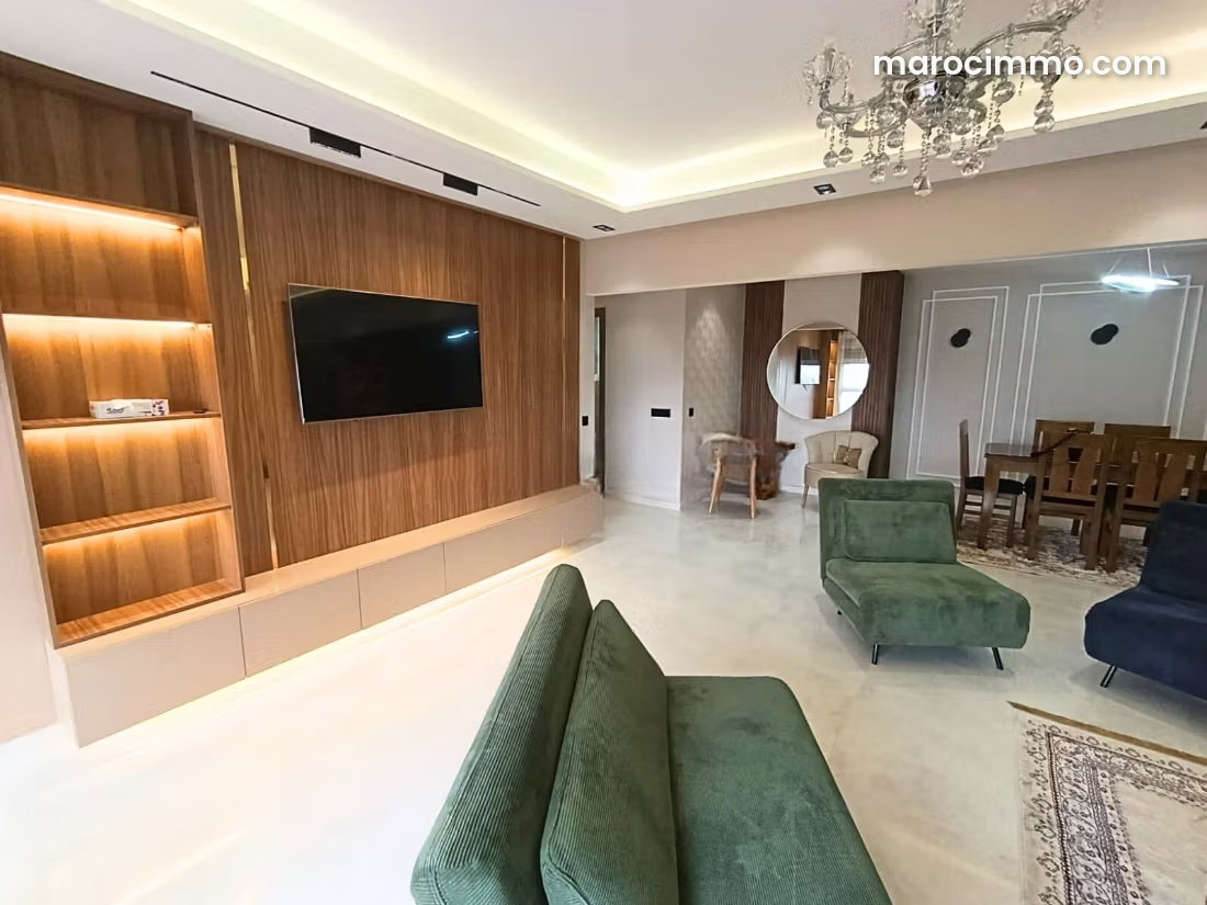 Appartement meublé avec piscine à louer au Maarif Casablanca — Casablanca