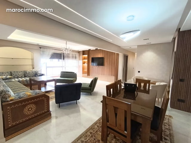 Appartement meublé rénové Résidence fermée avec piscine – maarif romandie — 4
