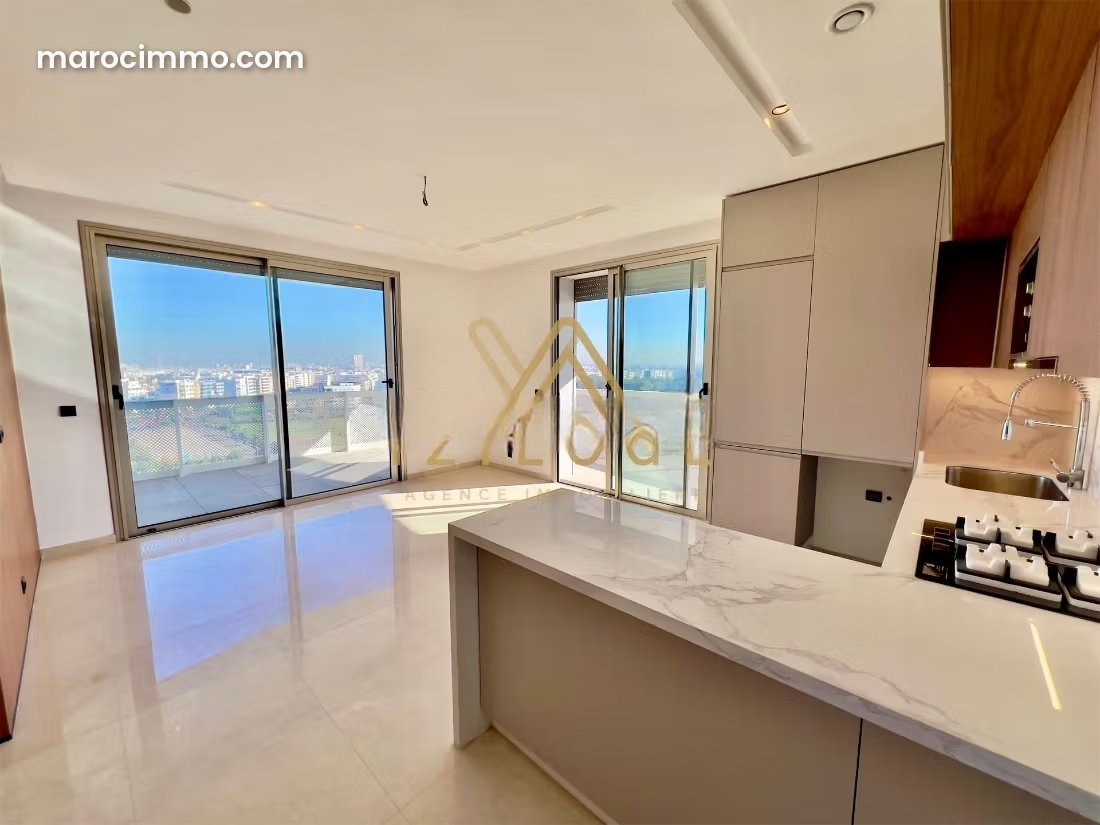 Appartement 1 chambre avec vue mer, Casablanca Finance City — Casablanca