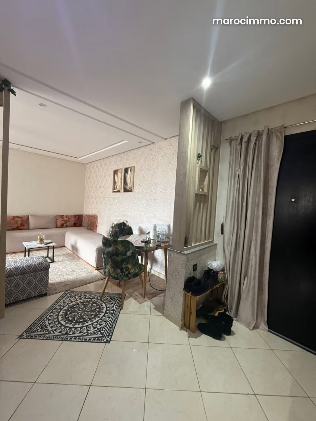 2-Bedroom Apartment in Hay Errahma, Casablanca, Fully Equipped and Secure — Casablanca