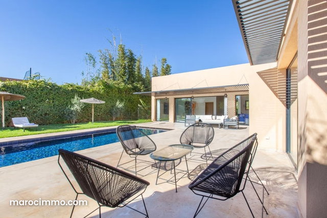 Villa moderne sans vis à vis à louer, Marrakech — 2