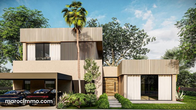 Villa moderne neuve avec vue Atlas, Marrakech — 2