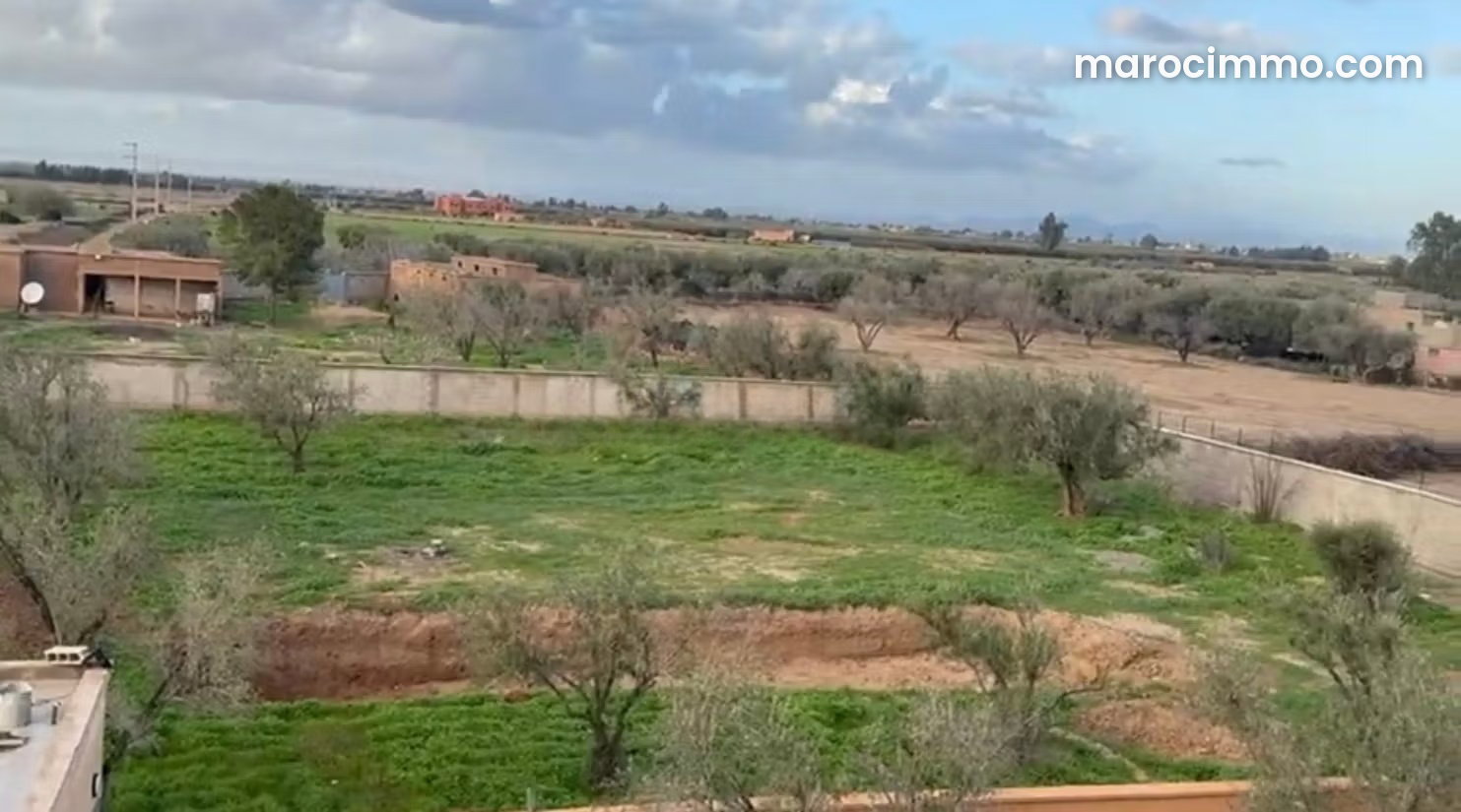 2,500 m² Land Plot on Route d'Ourika, Marrakech — Marrakesh