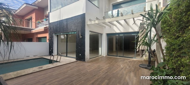 Villa d’exception non meublée avec piscine privée – Palmeraie Bouskoura — 4