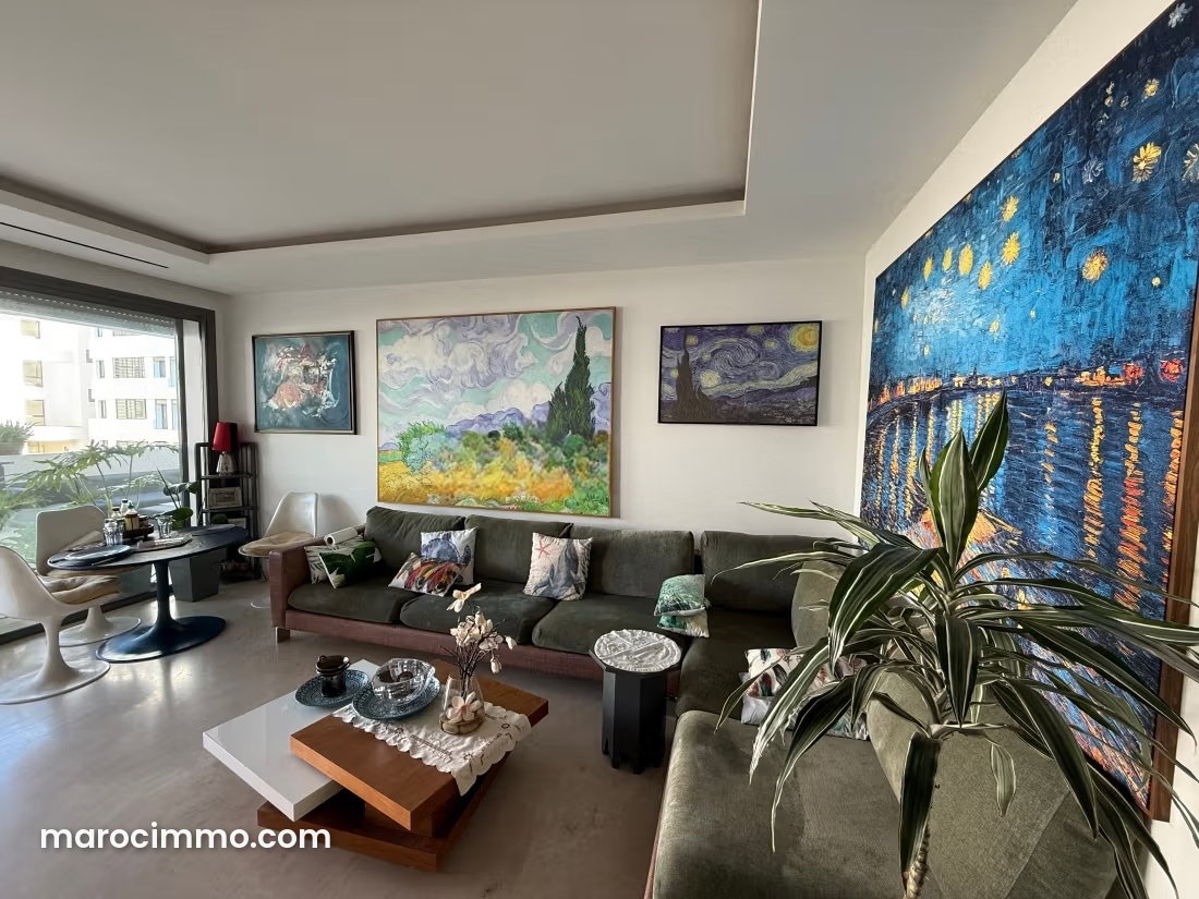 170 sqm Apartment with Sea Views, Souissi, Rabat, with Swimming Pool — Rabat