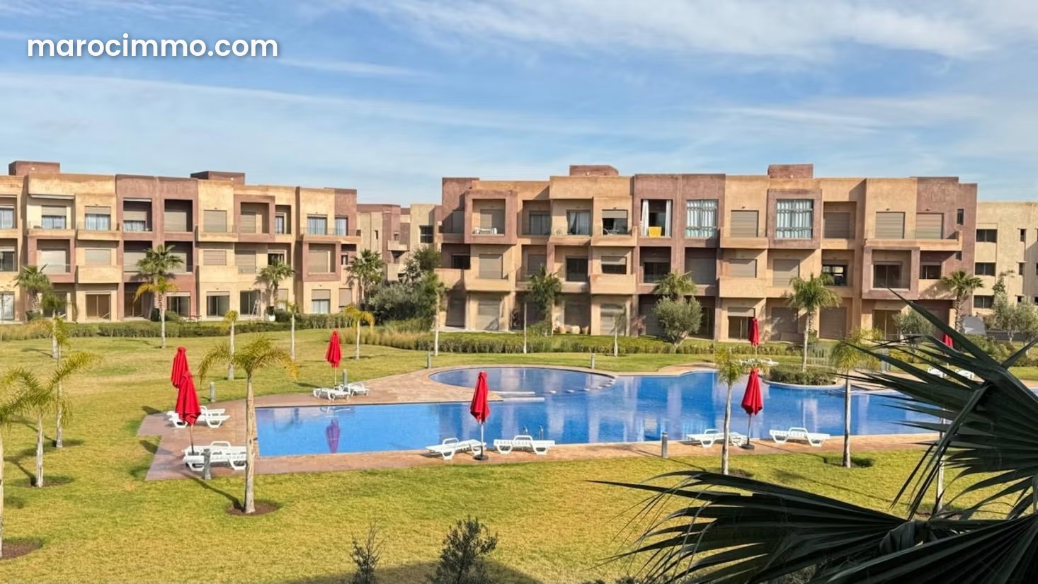 One-Bedroom Apartment with Swimming Pool on Route d’Amezmiz, Marrakech — Marrakesh