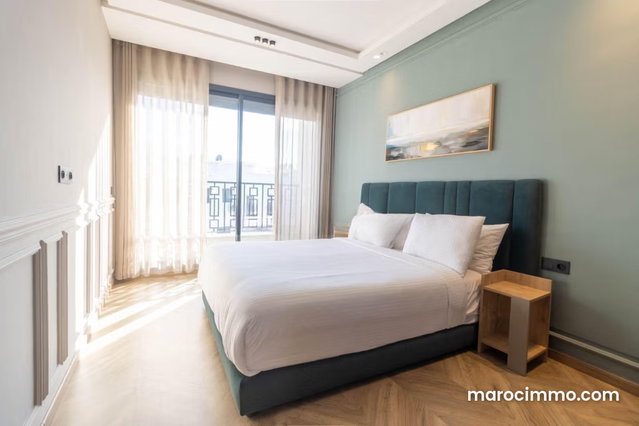Superbe studio meublé au 5eme etage avec balcon — 4