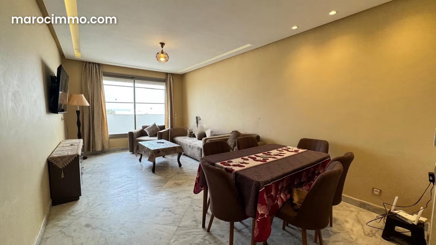 Appartement vue mer avec terrasse à Bourgogne Casablanca — Casablanca