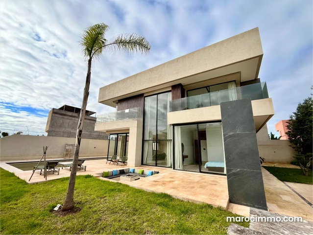 Belle villa contemporaine sur golf, Marrakech — 2