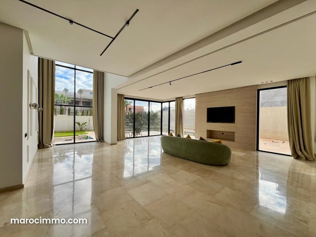 Belle villa contemporaine sur golf, Marrakech — 3