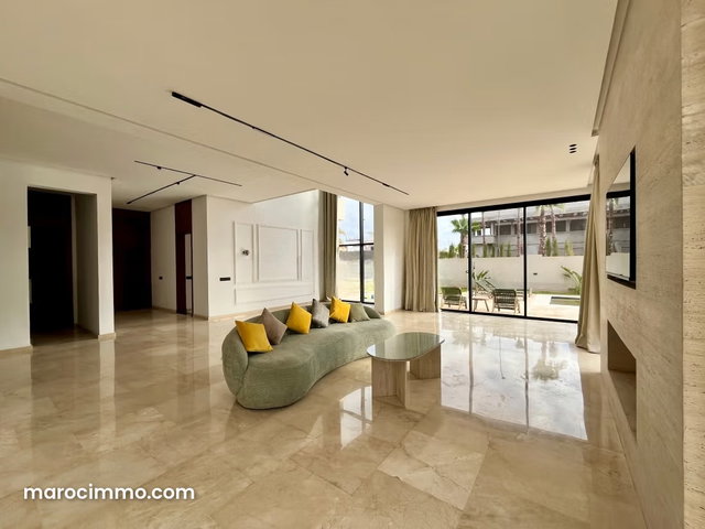 Belle villa contemporaine sur golf, Marrakech — 4