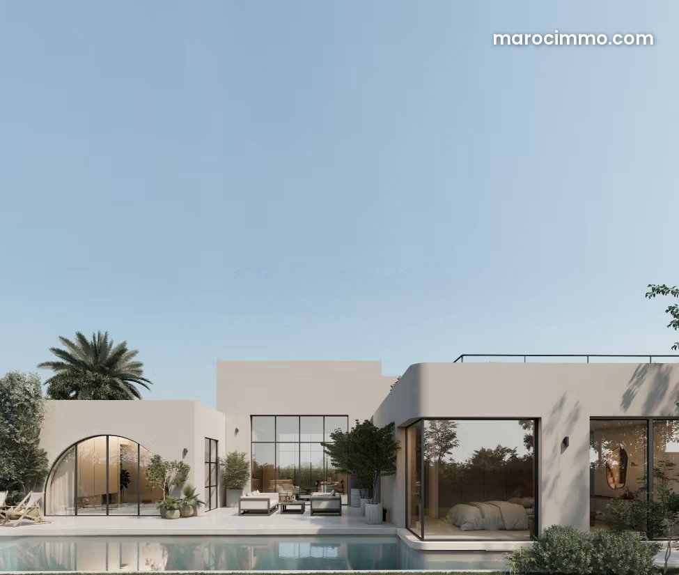 New 618 sqm Villa with 5 Suites and Pool, Amezmiz Road, Marrakech — Marrakesh