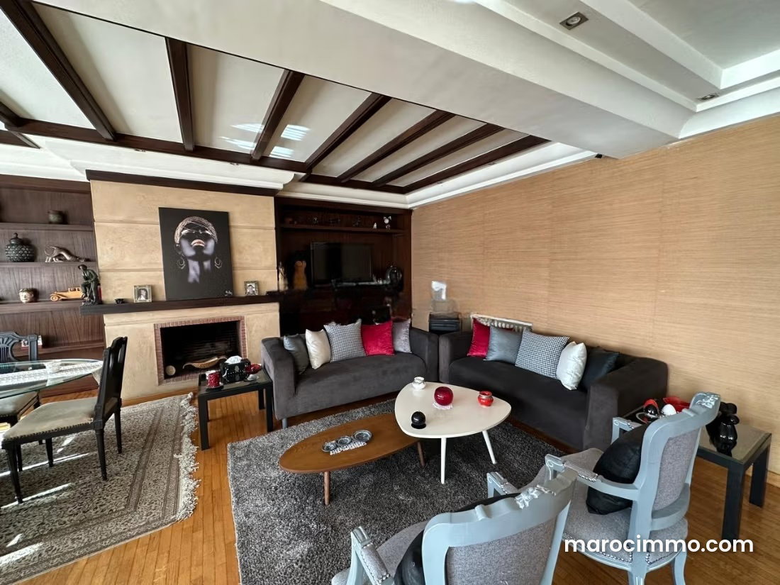 253 sqm Apartment, Top Floor, South-Facing Terrace, Gauthier, Casablanca — Casablanca